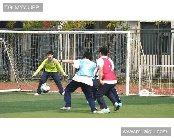 踢足球的声音在绿茵场上回荡着青春的旋律与梦想的追逐